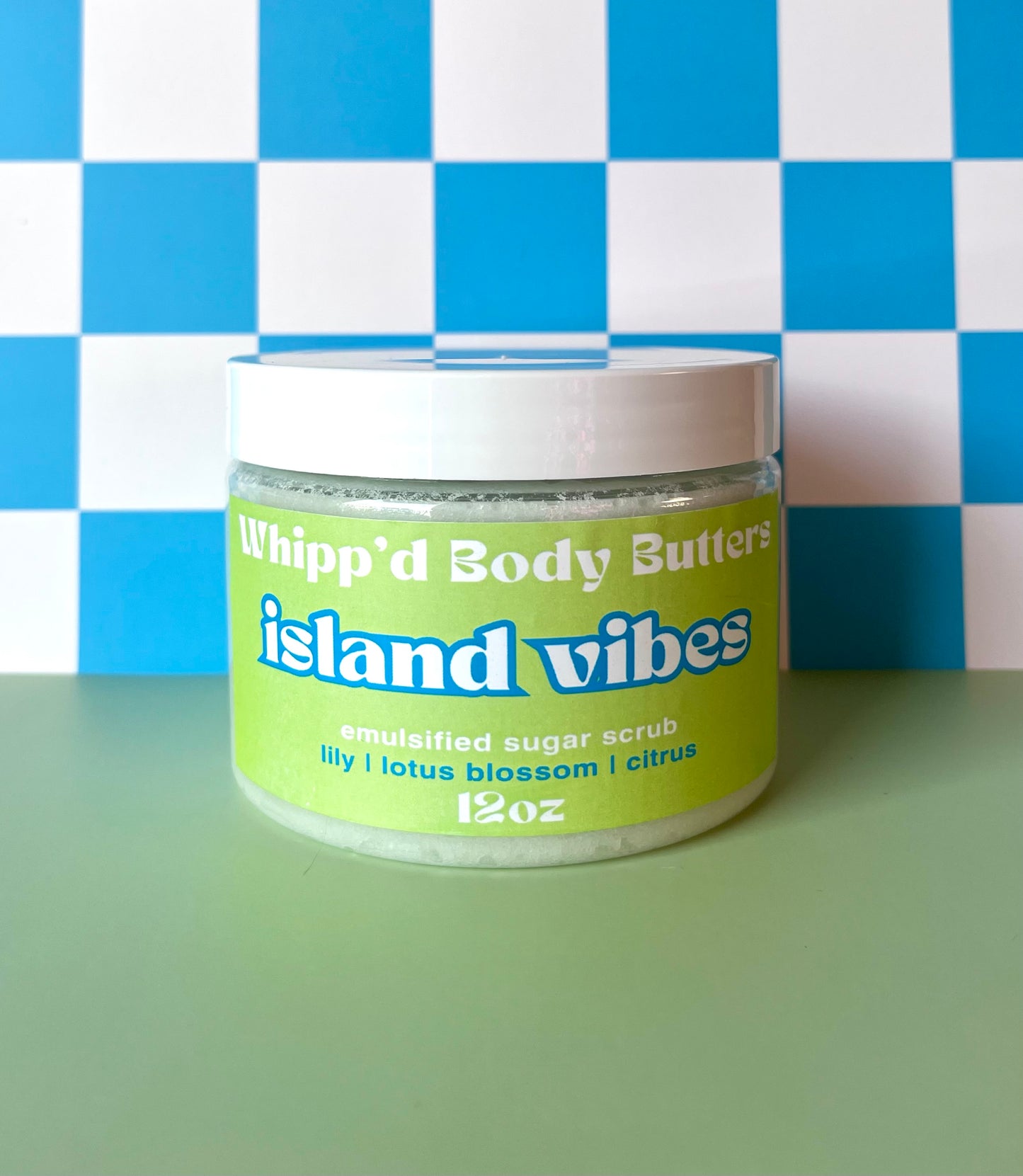 island vibes emulsified sugar scrub