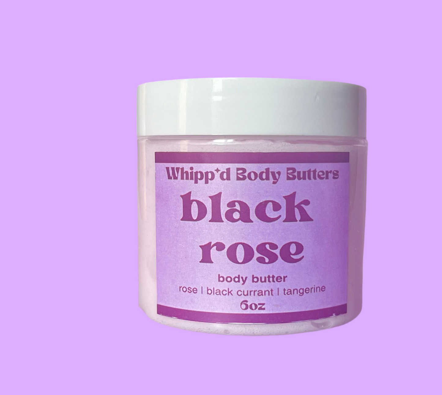 black rose body butter