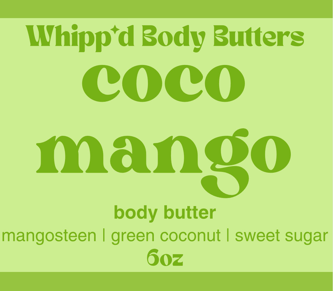 coco mango body butter