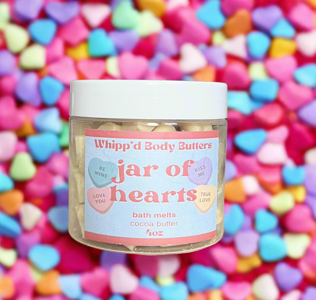 jar of hearts bath melts