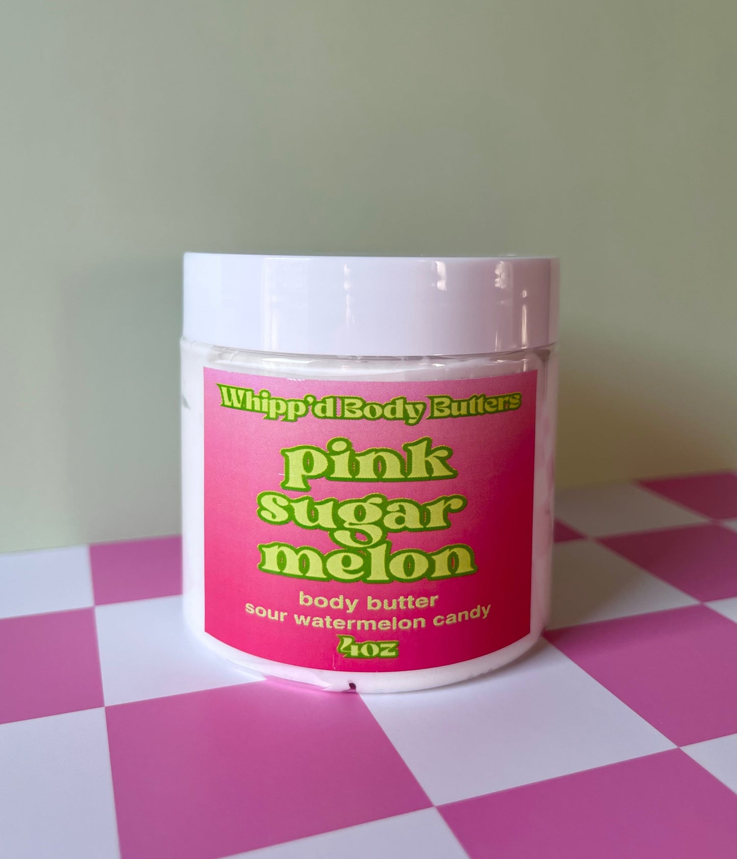 pink sugar melon body butter
