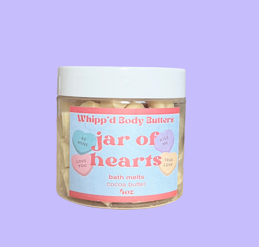 jar of hearts bath melts