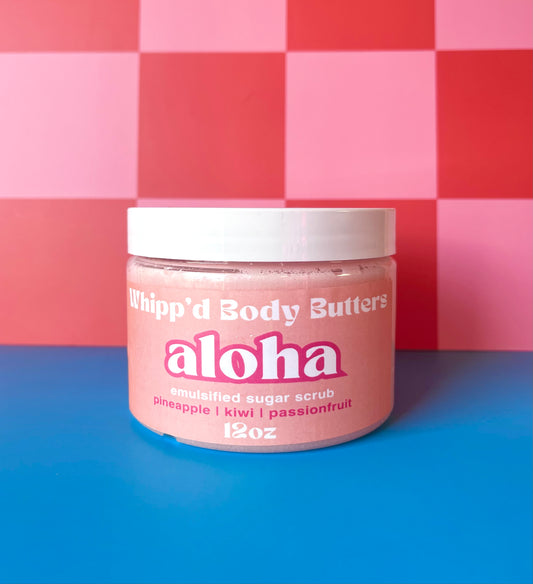 aloha emulsified sugar scrub