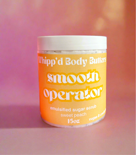smooth operator emulsified sugar scrub