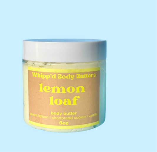 lemon loaf body butter