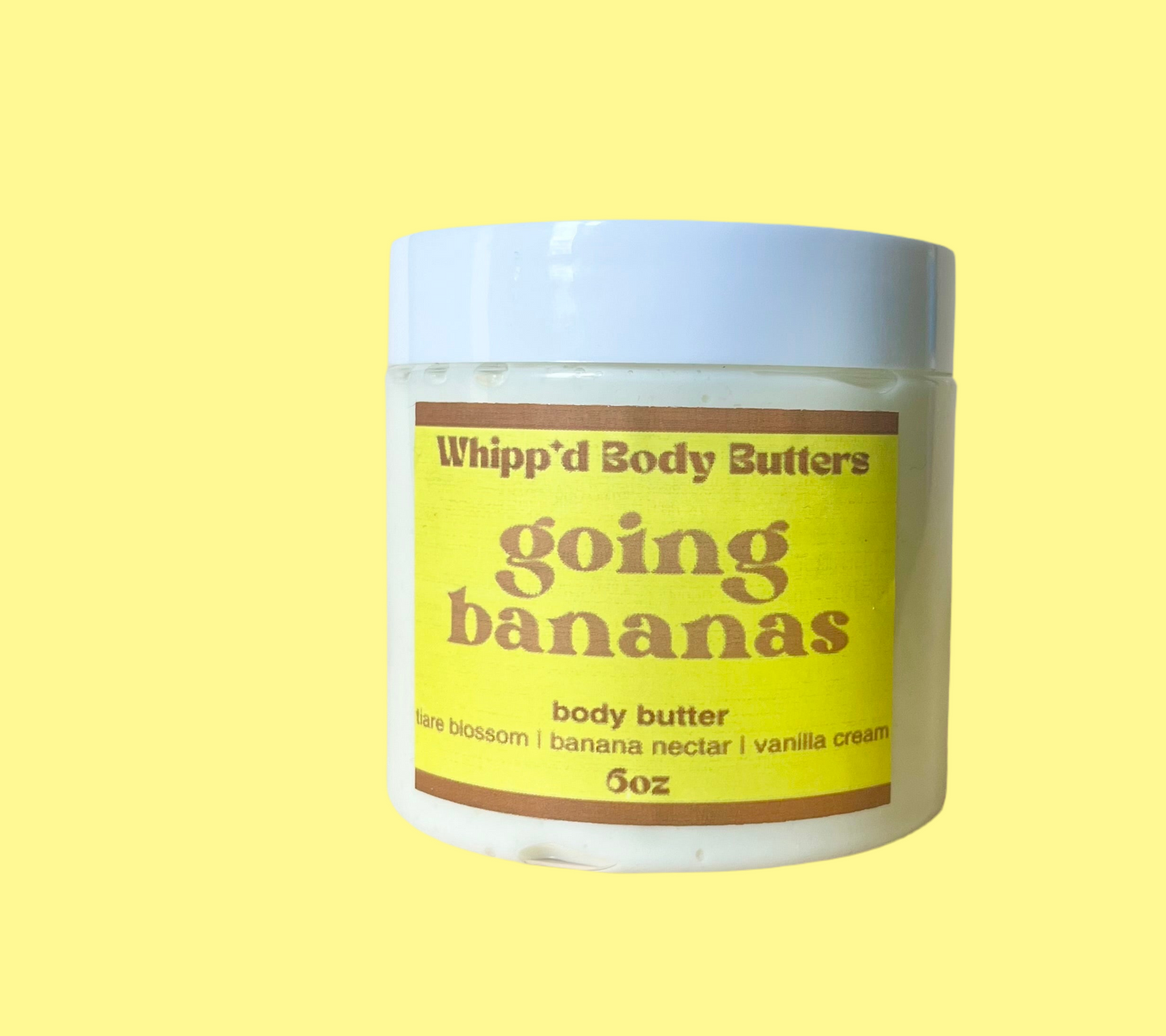 going bananas body butter