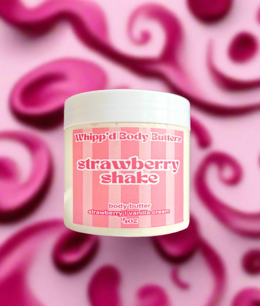 strawberry shake body butter